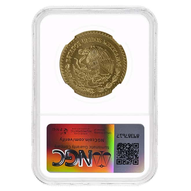 2019 1/2 oz Mexican Libertad Gold Coin NGC MS 70 FR