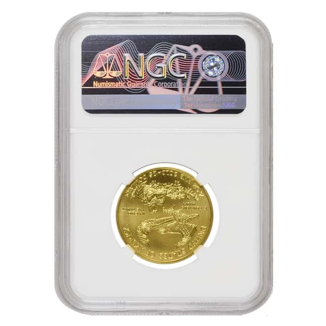 2019 1/2 oz Gold American Eagle NGC MS 70
