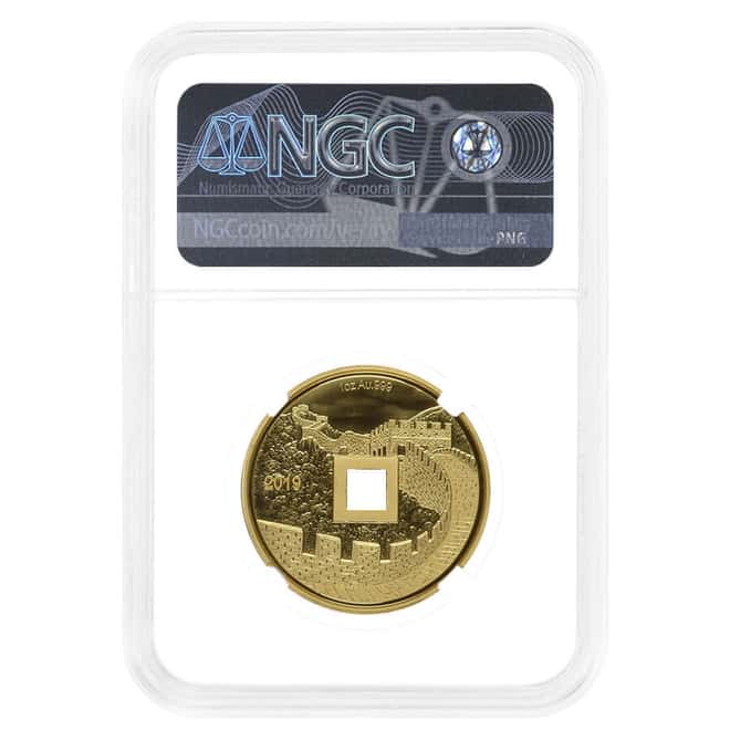 2019 1 oz Chinese Proof Gold Unicorn Medal NGC PF 70 UCAM (Song Fei)