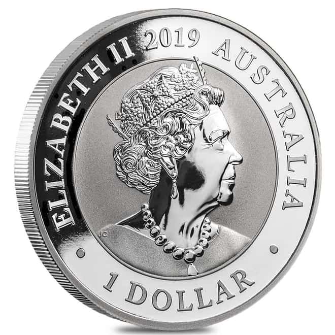 2019 1 oz Silver Australian Swan Perth Mint .9999 Fine BU