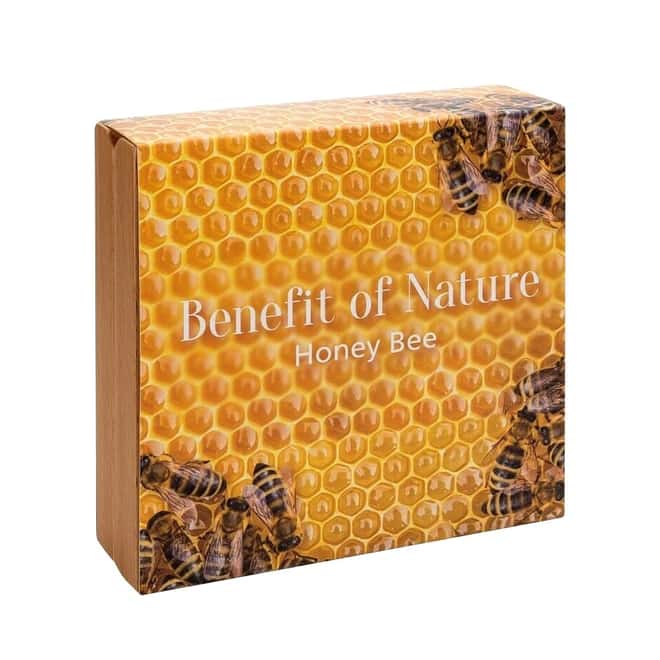 2019 Cameroon 1 oz Silver Honeybee - Benefit of Nature Prooflike Coin (w/Box & COA)