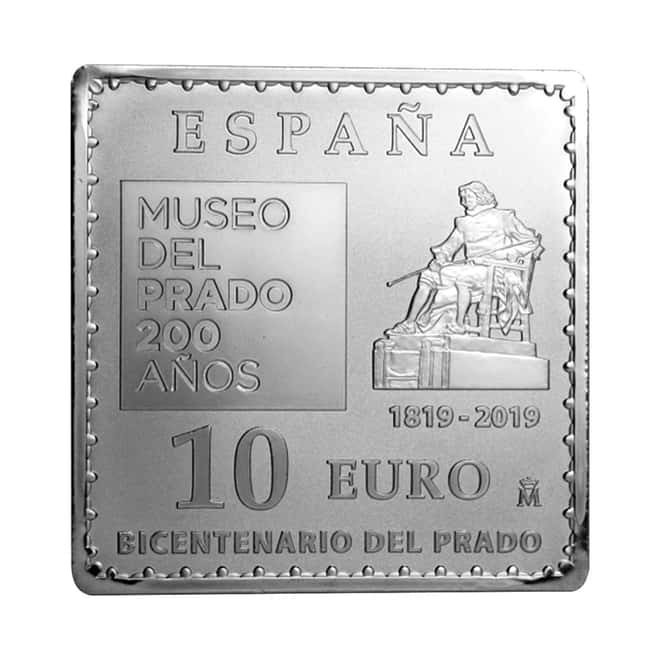 2019 Spain 1 oz Colorized Silver Velazquez - Prince Baltasar Coin (w/Box & COA)