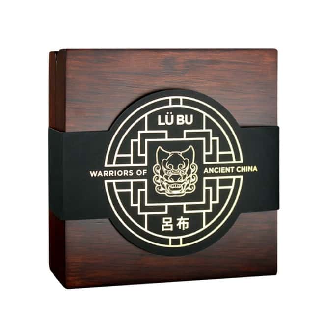2019 Niue 3 oz Silver Lu Bu - Warriors of Ancient China Antiqued High Relief $5 Coin (w/Box & COA)