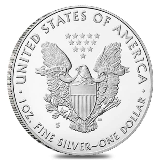 2020-S 1 oz Proof Silver American Eagle (w/Box & COA)