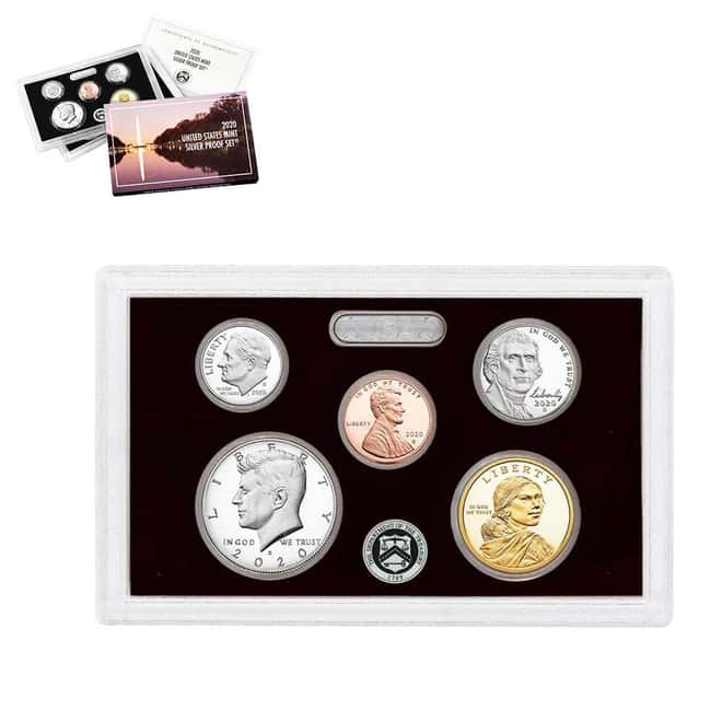2020-S US Mint Proof Silver Set (w/Box & COA)