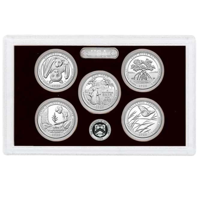 2020-S US Mint Proof Silver Set (w/Box & COA)