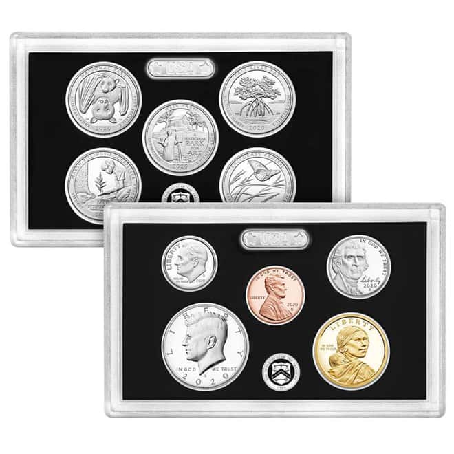 2020-S US Mint Proof Silver Set (w/Box & COA)