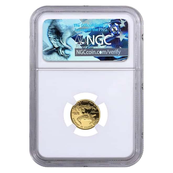 2020-W 1/10 oz $5 Proof Gold American Eagle NGC PF 69 UCAM Early Releases