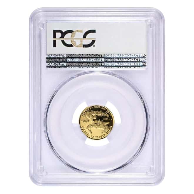 2020-W 1/10 oz $5 Proof Gold American Eagle PCGS PF 69 DCAM First Strike 