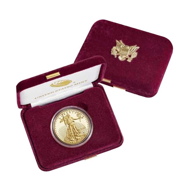 2020-W 1 oz $50 Proof Gold American Eagle (w/Box & COA)