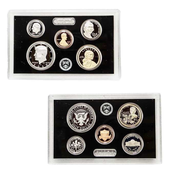 2020-W Reverse Proof Jefferson Nickel w/ 2020-S US Mint Proof Silver Set