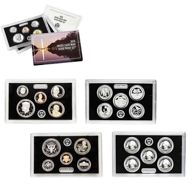 2020-W Reverse Proof Jefferson Nickel w/ 2020-S US Mint Proof Silver Set