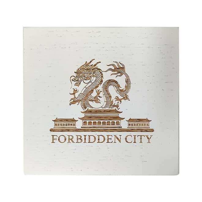 2020 100 gram Silver Forbidden City 4-Layer Coin Solomon Islands .999 Fine (w/Box & COA)