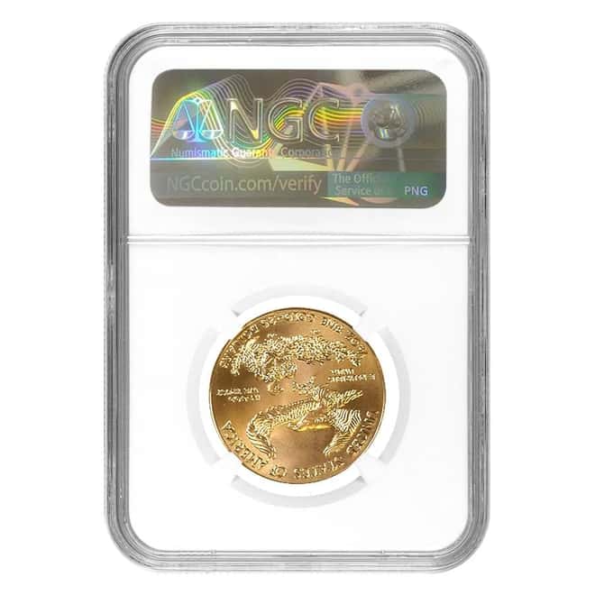2020 1/2 oz Gold American Eagle NGC MS 69