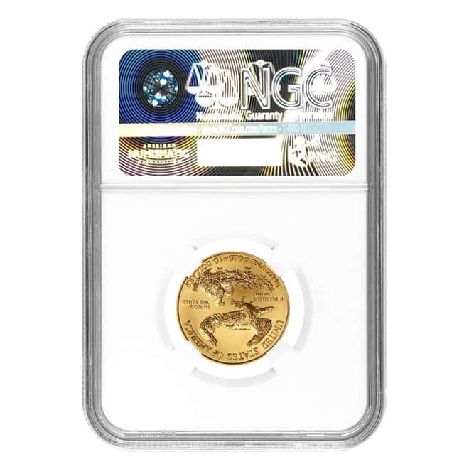 2020 1/4 oz Gold American Eagle NGC MS 69 Early Releases