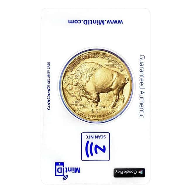 2020 1 oz Gold American Buffalo BU (MintID NFC Scan Card)