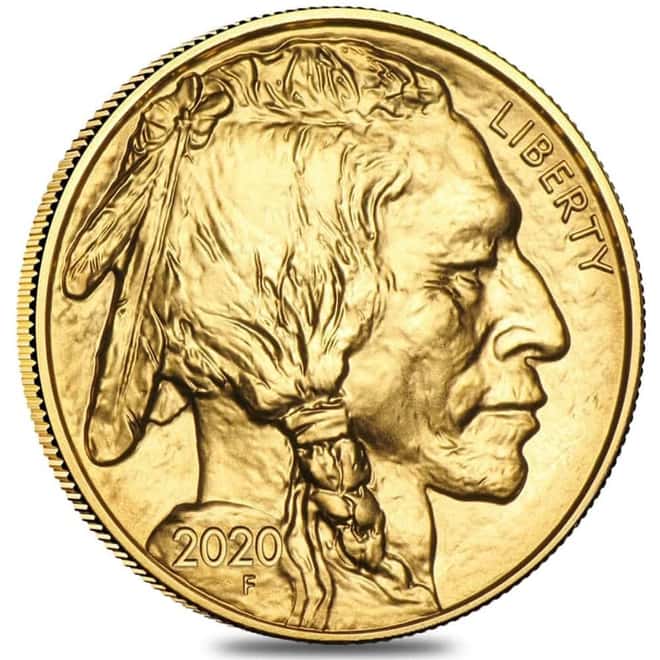 2020 1 oz Gold American Buffalo BU (MintID NFC Scan Card)