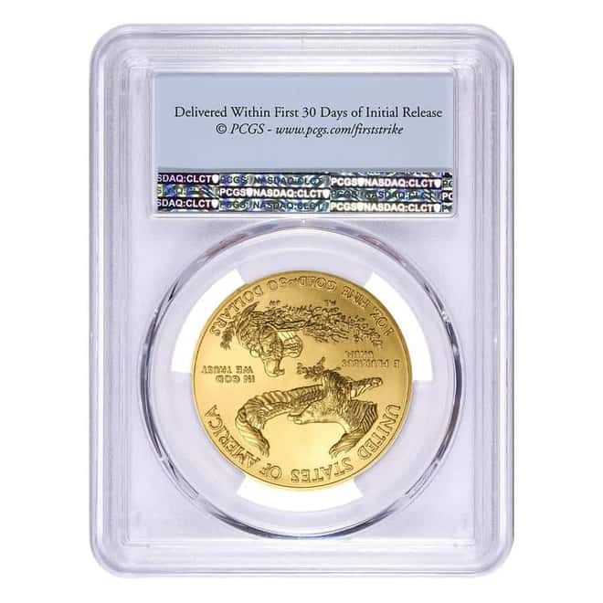 2020 1 oz Gold American Eagle PCGS MS 70 First Strike