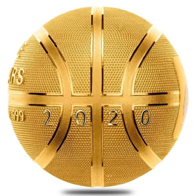 2020 1 oz Silver Basketball Spherical Coin Samoa .999 Fine (w/Box & COA)