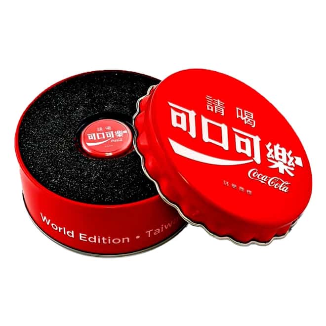 2020 6 gram Fiji Coca-Cola Taiwan Bottle Cap $1 Proof Silver Coin .999 Fine (w/Box & COA)