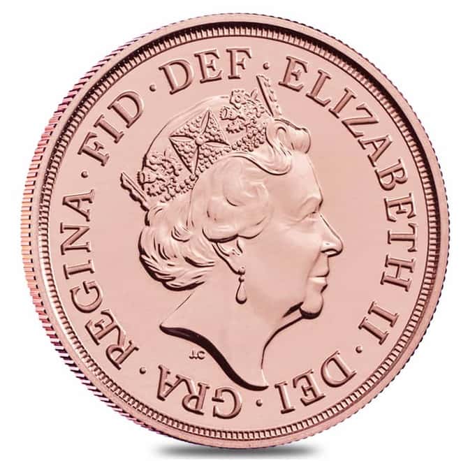 2020 Great Britain Gold British Sovereign BU