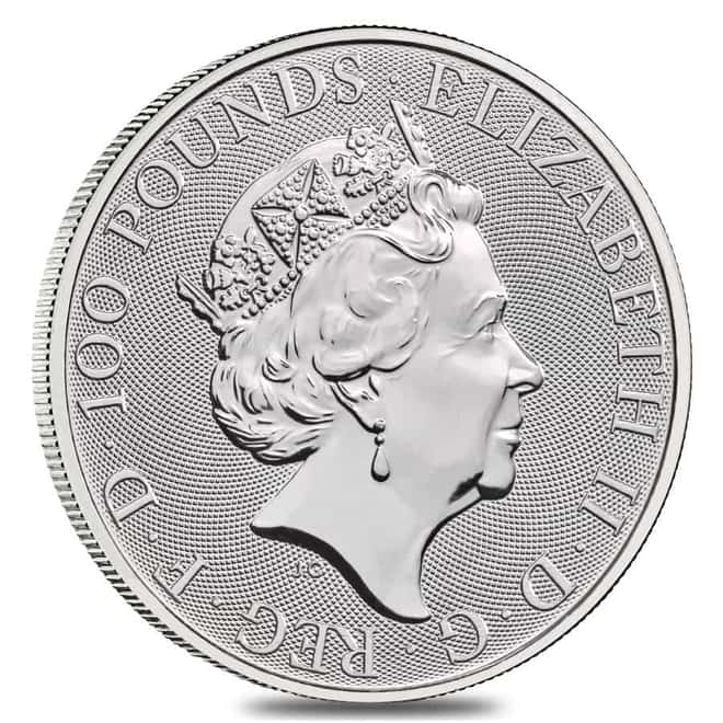 2020 Great Britain 1 oz Platinum Royal Arms Coin .9995 Fine BU