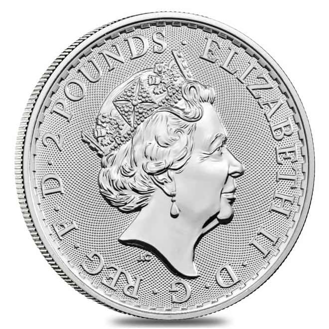 2020 Great Britain 1 oz Silver Royal Arms Coin .999 Fine BU 