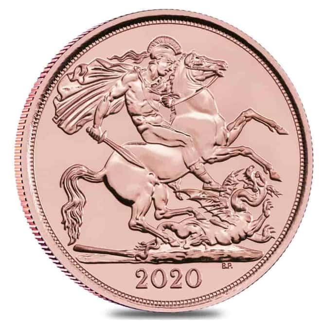 2020 Great Britain Gold Half Sovereign BU