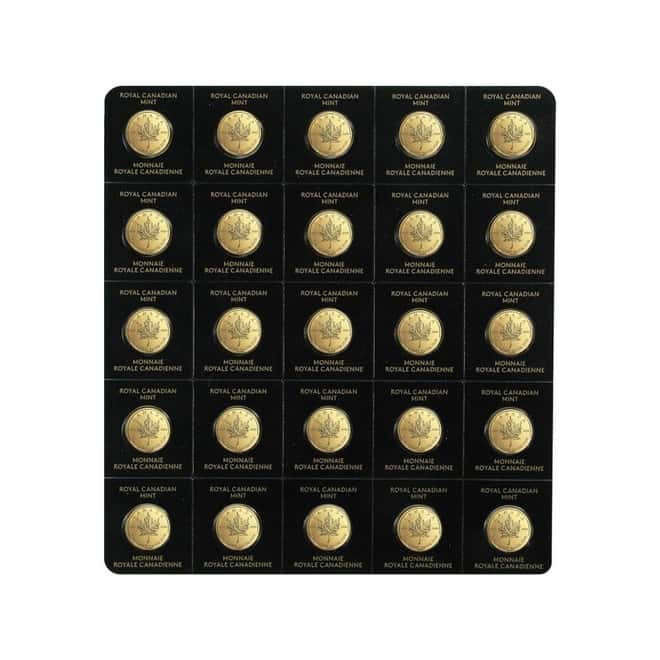 2020 1 gram Canadian Gold Maples $.5 Coin .9999 Fine - Maplegram25™