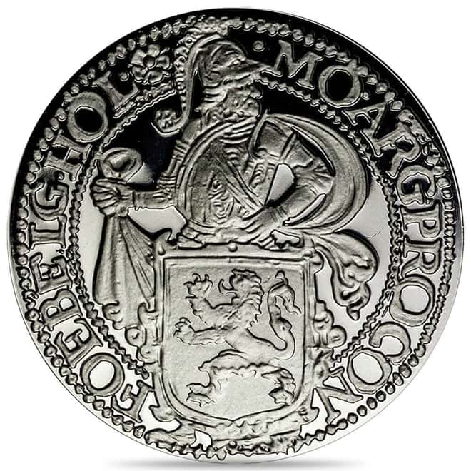 2020 Netherlands 1 oz Proof Silver Lion Dollar Restrike