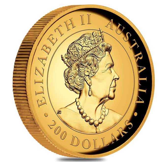 2020 P 2 oz Gold Australian Wedge-Tailed Eagle High Relief Perth Mint (w/Box & COA)