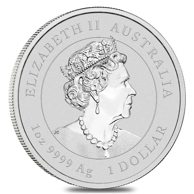 2020 1 oz Silver Lunar Year of The Mouse / Rat Dragon Privy BU Australian Perth Mint In Cap