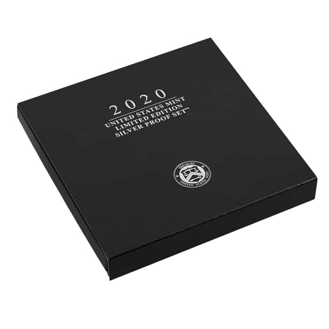 2020 S 2.5 oz US Mint Limited Edition Proof Silver 8-Coin Set .999 Fine (w/Box and COA)