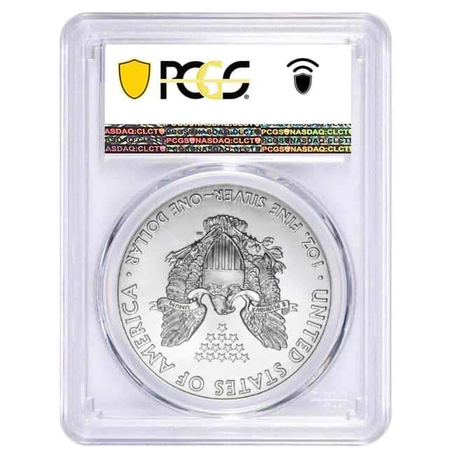 2020 (S) 1 oz Silver American Eagle $1 Coin PCGS BU FS (SF Label) Emergency Issue