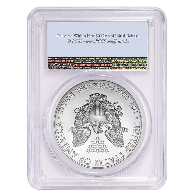 2020 (S) 1 oz Silver American Eagle $1 Coin PCGS MS 69 FS Emergency Issue