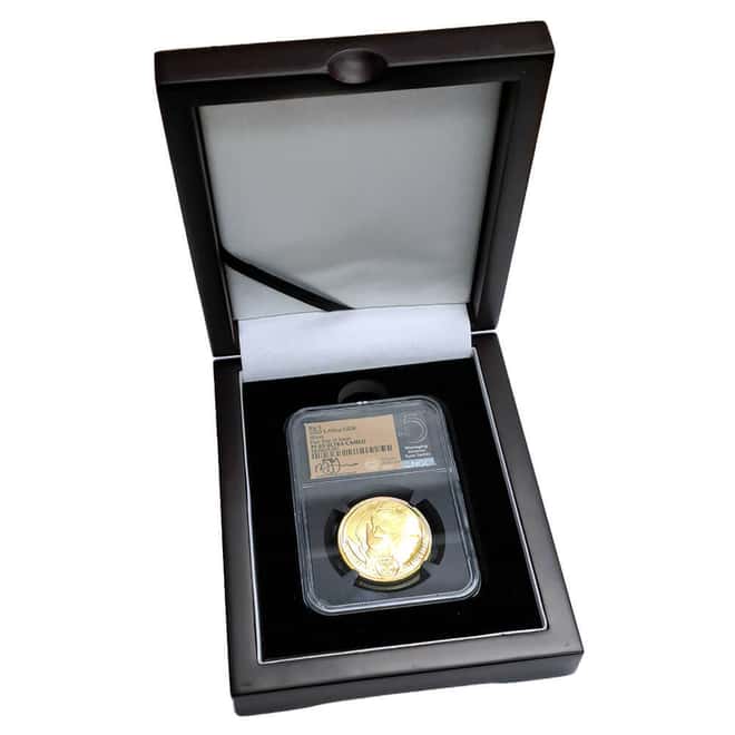 2020 South Africa 1 oz Proof Gold Big 5 Rhino NGC PF 69 FD Tumi Tsehlo (w/Box)