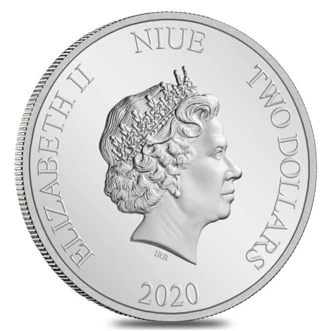 2020 Niue 1 oz Colorized Silver Dance of the Hours - Disney's Fantasia 80th Ann Coin (w/Box & COA)