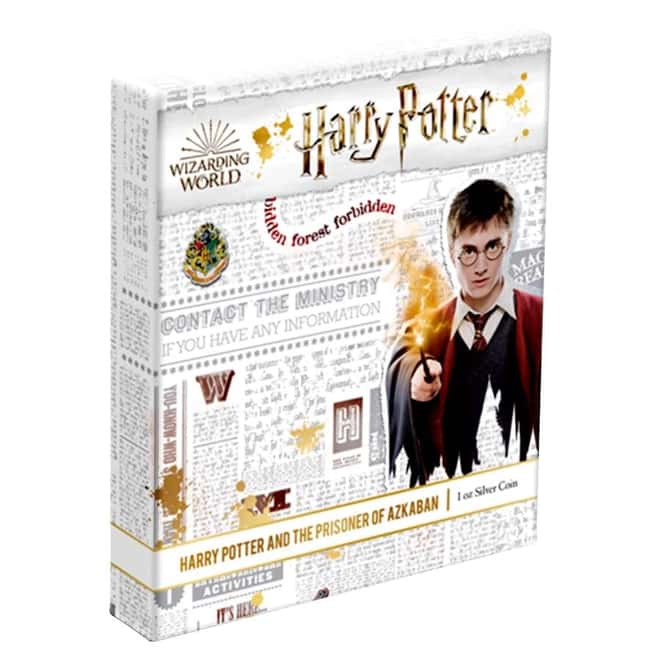 2020 Niue 1 oz Colorized Silver Prisoner of Azkaban - Harry Potter Movie Poster Coin (w/Box & COA)