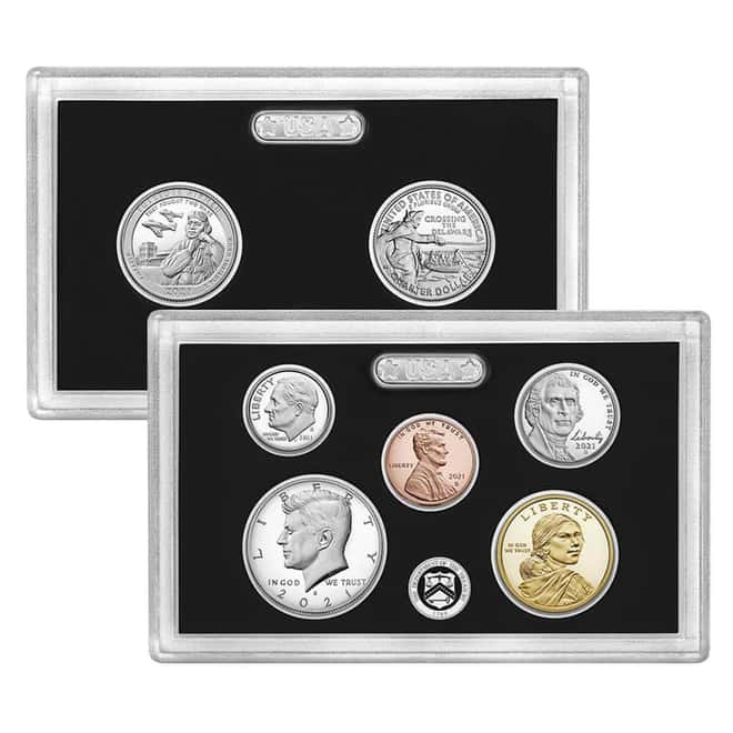 2021-S US Mint Proof Silver Set (w/Box & COA)