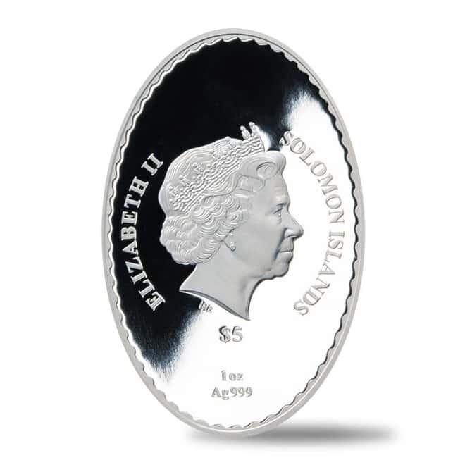 2021 1 oz Silver Snow Maiden Matryoshka Doll Solomon Islands $5 Coin .999 Fine (w/Box & COA)