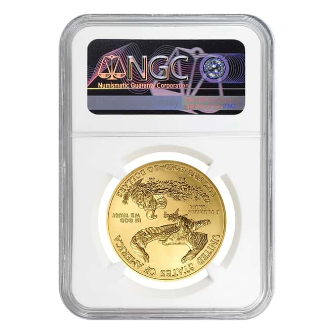 2021 1 oz Gold American Eagle NGC MS 70 FDOI