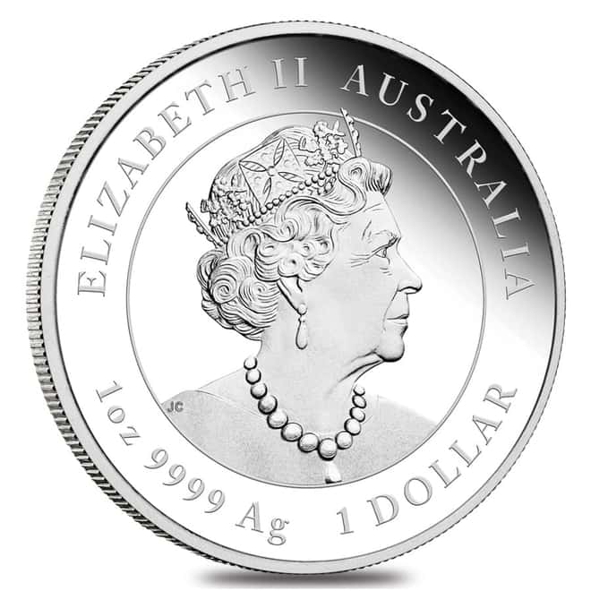 2021 1 oz Proof Silver Lunar Year of The Ox Australian Perth Mint (w/Box & COA)