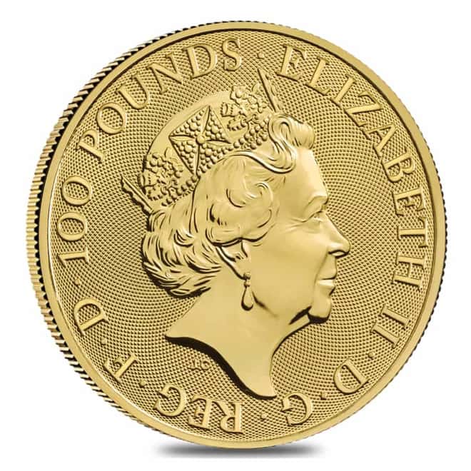 2021 Great Britain 1 oz Gold Royal Arms Coin .9999 Fine BU