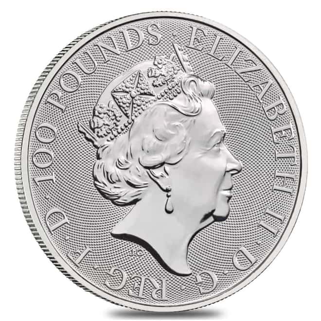 2021 Great Britain 1 oz Platinum Britannia Coin .9995 Fine BU