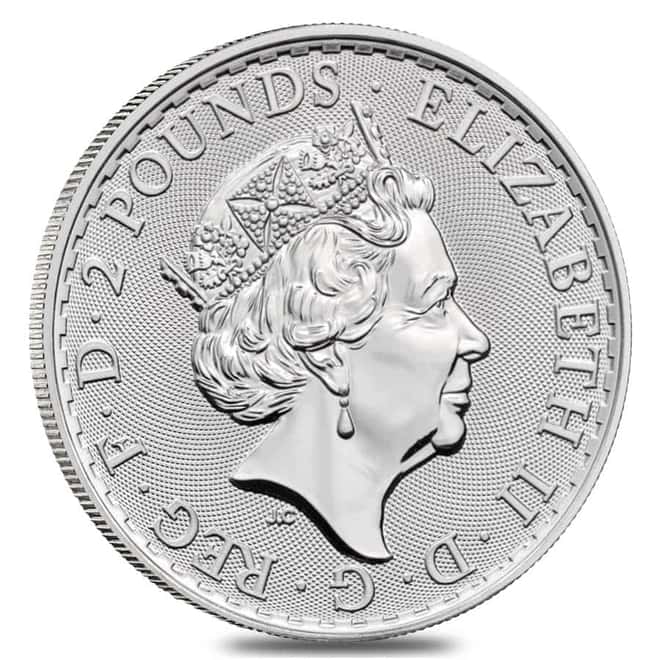 Monster Box of 500 - 2021 Great Britain 1 oz Silver Britannia Coin .999 Fine BU (20 Roll, Tube, Lot of 25)