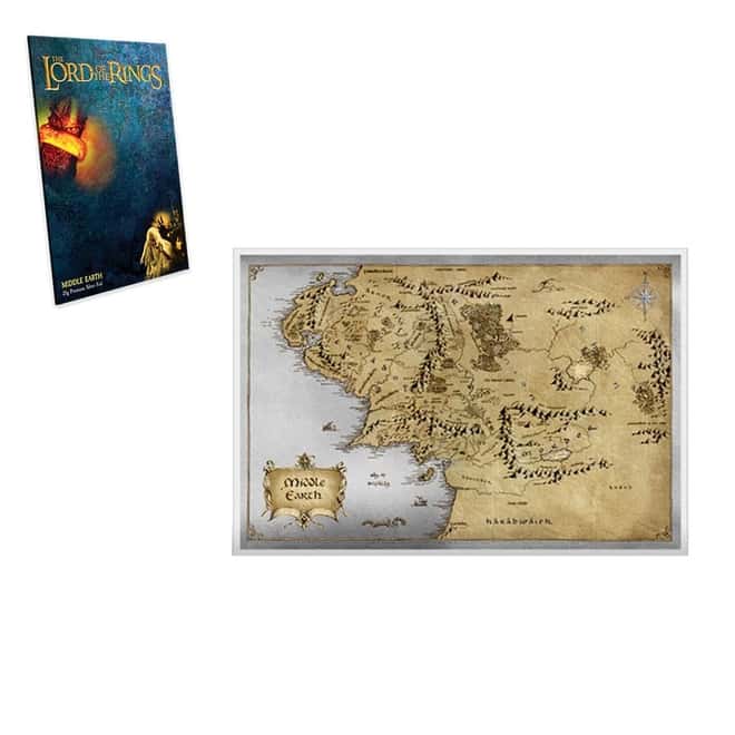 2021 Niue 35 gram Lord Of The Rings - Middle Earth $2 Silver Foil