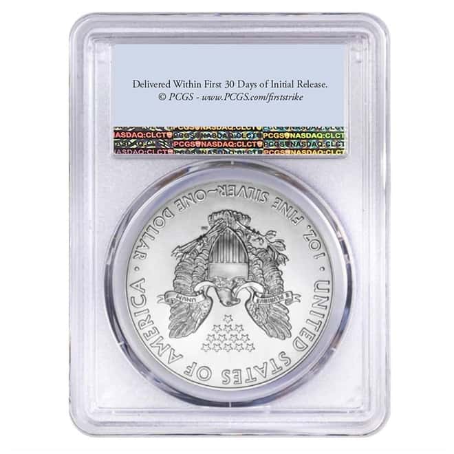 2021 (S) 1 oz Silver American Eagle $1 Coin PCGS MS 69 FS Emergency Issue