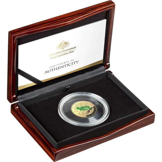 1 oz Royal Australian Mint Daintree Rainforest Gold Coin