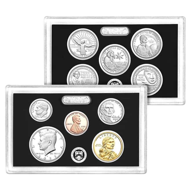 2022-S US Mint Proof Silver Set (w/Box & COA)