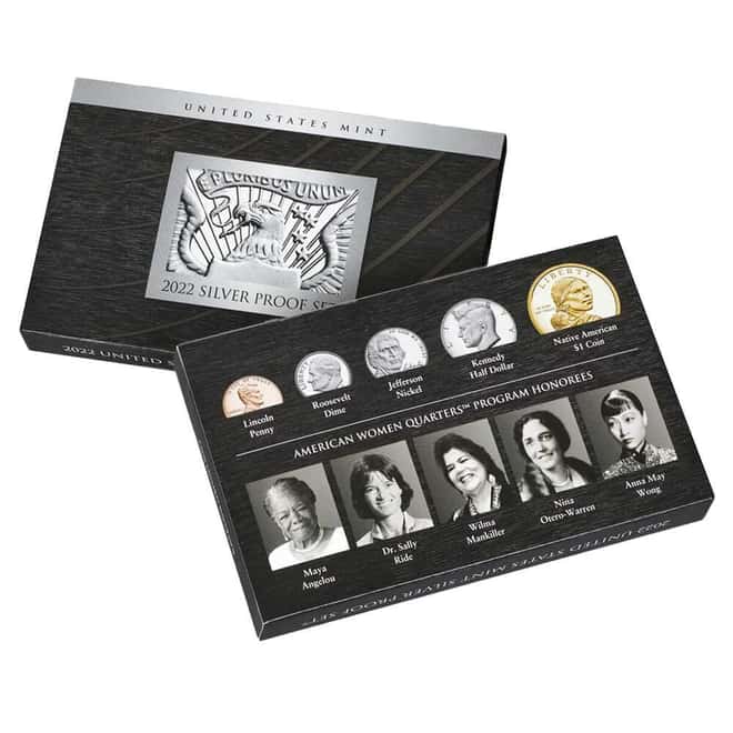2022-S US Mint Proof Silver Set (w/Box & COA)